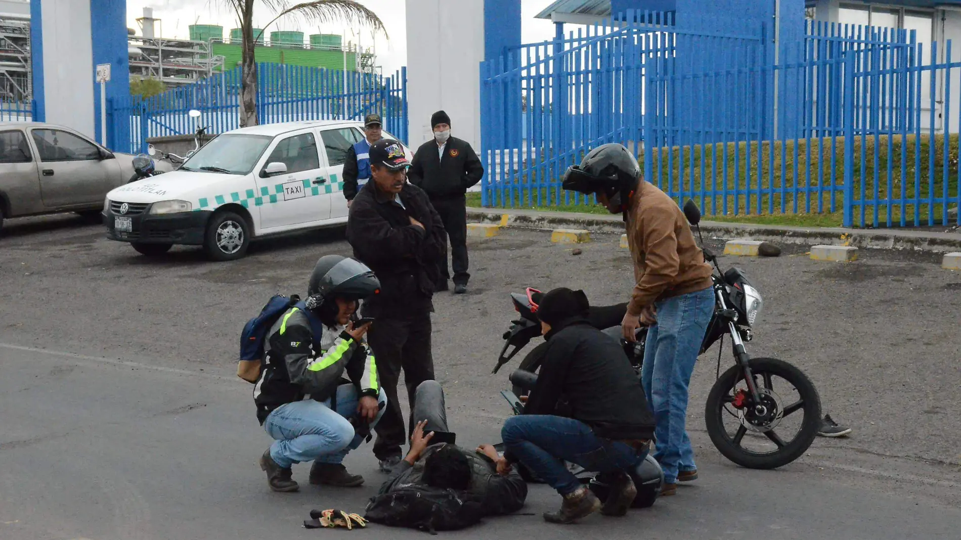 13 ENE. UN MOTOCICLISTA